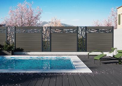 Boston Decopaneel Hera verticaal 0,2x58x182cm RAL7016