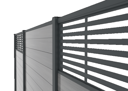 Boston Decopaneel Paxos horizontaal 0,2x45x175cm RAL7016