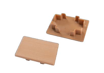 Brise soleil eindkap 4,2x6cm Cedar (24 stuks)