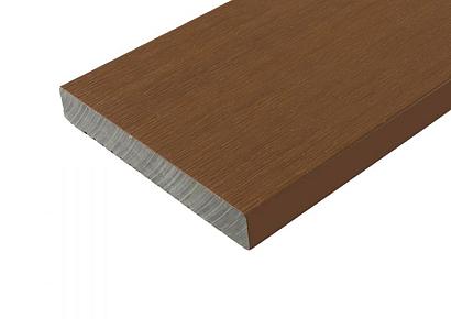 WPC 2,3x13,8x300cm Fiberdeck Exotics Ipé kantplank massief