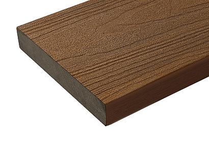 WPC 2,3x13,8x300cm Fiberdeck Harmony Indian Summer V2 kantplank massief