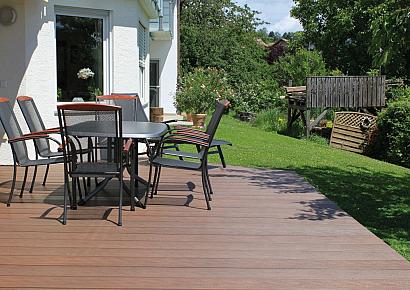 WPC 2,3x13,8x400cm Fiberdeck Premium RHK Ipé