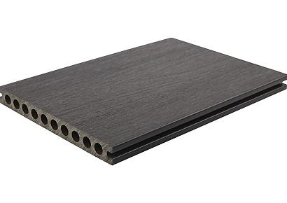 WPC 2,3x21x400cm Fiberdeck Premium RHK Dark Grey