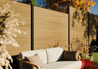 Fence Board WPC Premium Red Cedar 2,1x16x178cm (wb 15cm)