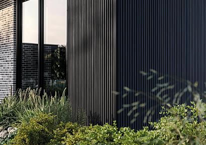 WPC WEO35 Gardenwall Ebony Black 3,3x17x390cm (wb 14cm) Brandklasse E