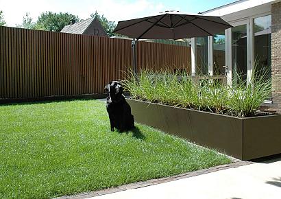 Plantenbak vlak 60x180x60cm supra bruin