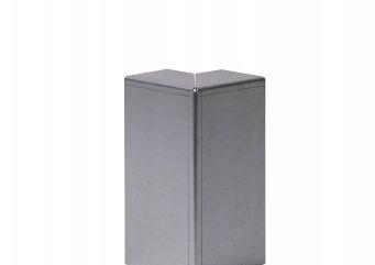 Forsento opsluit verzinkt hoekstuk ongelijkzijdig 5cm 10x10cm