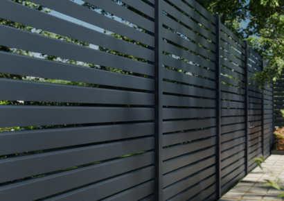 Boston alu Rhombus profiel zwart 2,1x7,5x178cm RAL9005