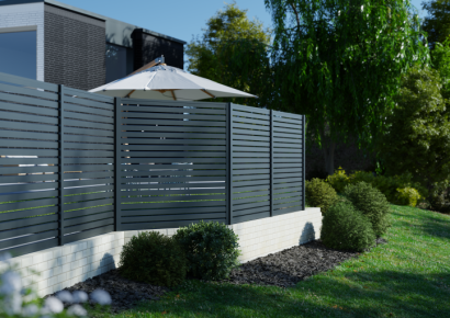 Boston alu variabel hoekprofiel voor paal L-200cm RAL7016