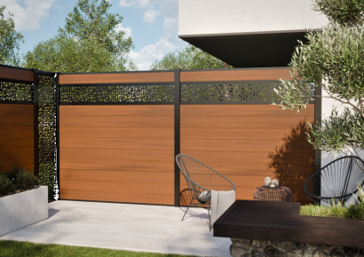 Boston Decopaneel Crios horizontaal 0.2x30x175cm RAL7016