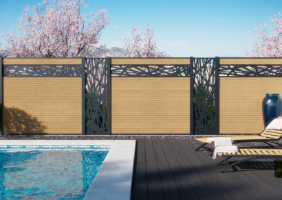 Boston Decopaneel Hera verticaal 0,2x58x182cm RAL7016