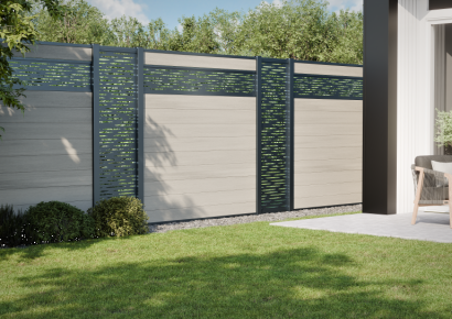 Boston Decopaneel Lamia verticaal 0,2x58x182cm RAL7016