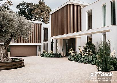 Brise soleil 4,2x6x390cm Teak