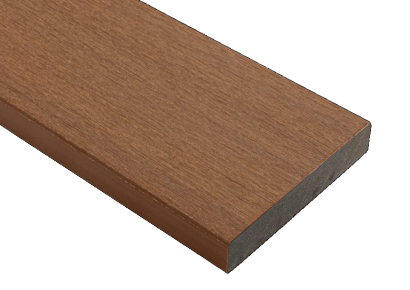 WPC 2,3x13,8x300cm Fiberdeck Exotics Ipé kantplank massief