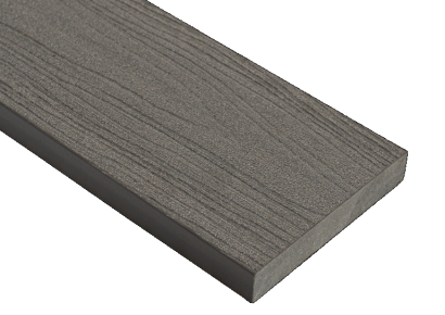 WPC 2,3x13,8x300cm Fiberdeck Harmony Ocean Grey SE kantplank massief