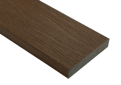 WPC 2,3x13,8x300cm Fiberdeck Premium massief Ipé kantplank SE