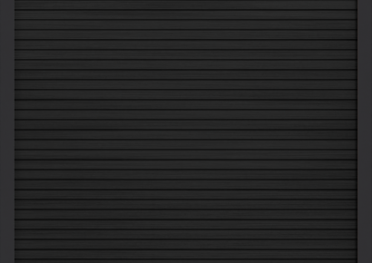 Fence Board WPC Modern Ebony Black 2,1x16x178cm (wb 15 cm)