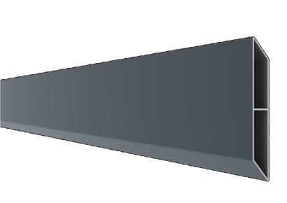 Boston alu Rhombus profiel 2,1x15,5x178cm RAL7016