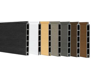 Fence Board WPC Premium White 2,1x16x178cm (wb 15 cm)