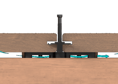 Cobra air spacer 100 stuks + afstandhouder 4 stuks voegbreedte 3-4-5-6mm