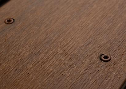 Cobra razorspin schroef rvs a2 5x60mm Teak voor montage op houten onderbalk (50 schroeven)