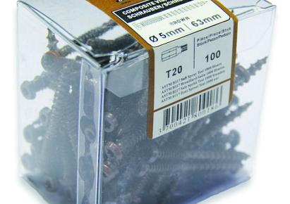 Cobra razorspin schroef rvs a2 5x60mm Ipé voor montage op houten onderbalk (50 schroeven)