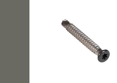 Cobra schroef a4 5,5x45mm Dark Grey voor WPC op alu onderbalk (50 schroeven)