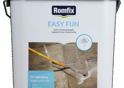 Romfix easy fijn zilvergrijs 12,5kg