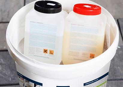 Romfix drain steengrijs 25kg