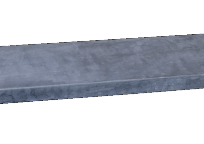 Vijverrand blue stone linea 100x20x3cm