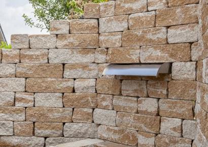 Combiwall splitton 20x20x15cm mont blanc