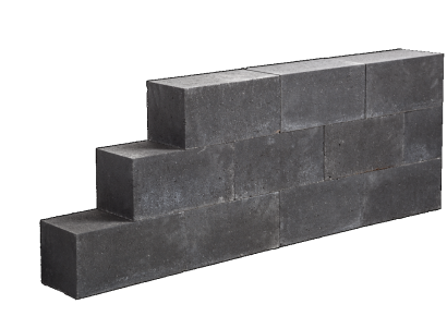 Linea block hf 15x15x30cm black