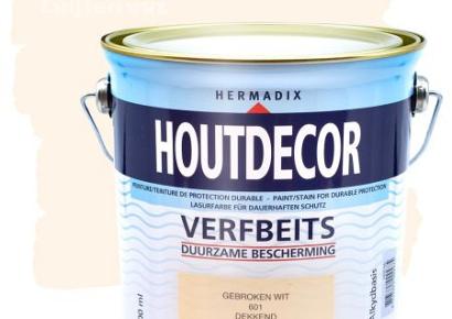 Houtdecor 601 gebroken wit 750ml