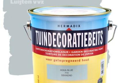 Tuindecoratiebeits 714 aqua blue 750ml