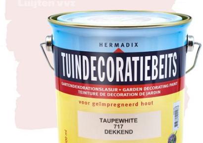Tuindecoratiebeits 717 taupe white 750ml