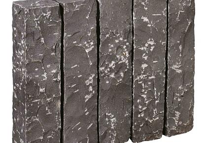 Palissade Vietnamees basalt 75x12x12cm