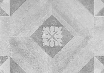 GeoCeramica® 60x60x4cm Symbol Block Smoke