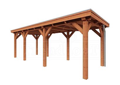 Buitenverblijf Siena 715x300x250cm (bxdxh)