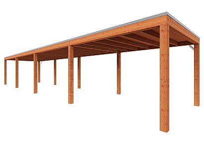 Buitenverblijf Palermo 1435x310x245cm (bxdxh)