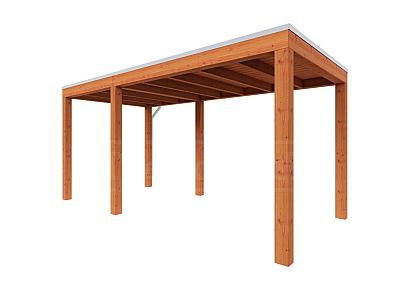 Buitenverblijf Palermo 485x255x245cm (bxdxh)