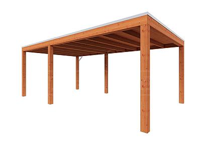 Buitenverblijf Palermo 610x370x245cm (bxdxh)