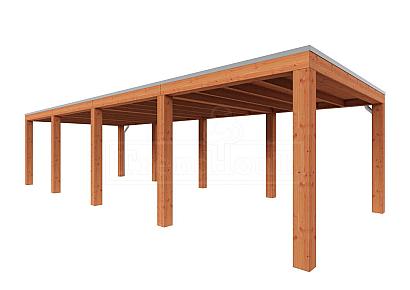 Buitenverblijf Palermo XXL 505x505x248cm (bxdxh)