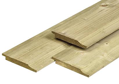 Rabat halfhouts 1,9x14,5x240cm geimp zweeds vuren