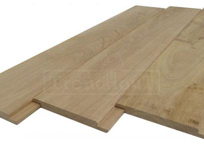 Eiken sponningplank 1,8x18x300cm geschaafd (wb 16cm)