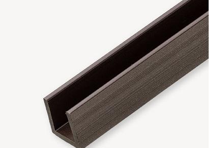 DF klein u-profiel wenge brown 2,7x3,5x182cm