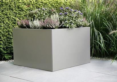 Plantenbak vlak 120x210x40cm taupe
