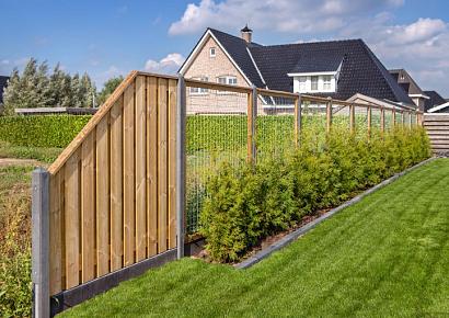 Tuinscherm Enschede verloop 180>90x180cm geimp 21pl