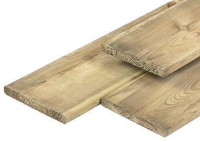 Tuinplank geimp 1.7x14.0x400cm geschaafd