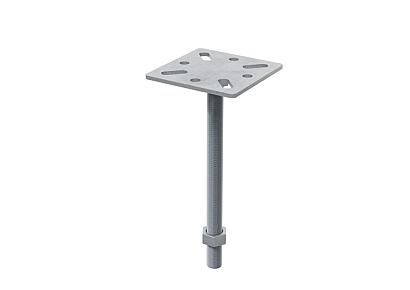 Cobra funderings hulpstuk 9x9cm vuurverzinkt NF-P94-150-1 gecertificeerd