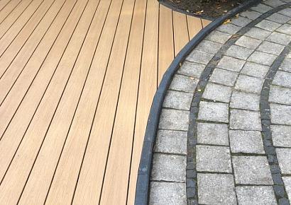 WPC 2,3x13,8x400cm Fiberdeck Premium RHK Cedar